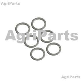 Banjobolt - Aluskive 6 stk. 