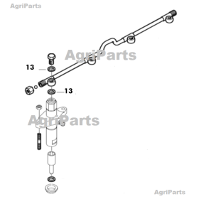 Banjobolt - Aluskive 8 stk 