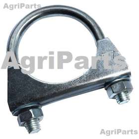 Udstødning / lyddæmper Clamps - Ø: 54mm