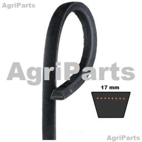 Kilerem - Ventalitationrem 17mm