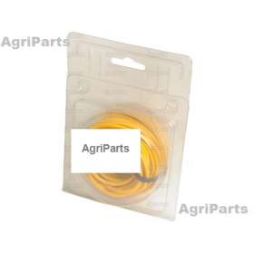 Kabel 1 x 2,5mm2. 10m. Gul