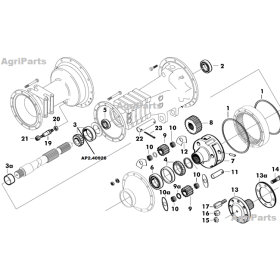 Bagakselleje inderst i slutdrev