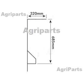 Skærmsæt - bred type. Premium kvalitet 