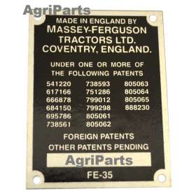 Typeplade MF35X, 1962 - 1964