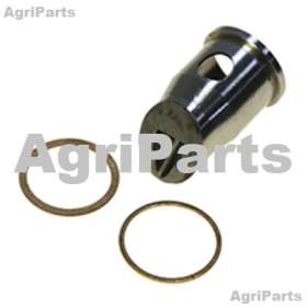 Forkammerindsats med kobberringe