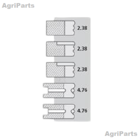Stempelringsæt BD154