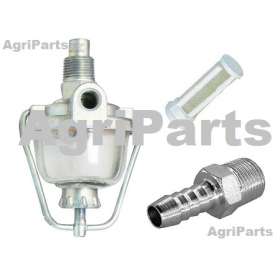 Benzinhane med slangestuds 