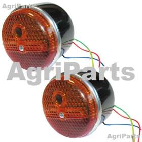 Baglygtesæt - baglys, stoplys og blinklys - 2 stk. 