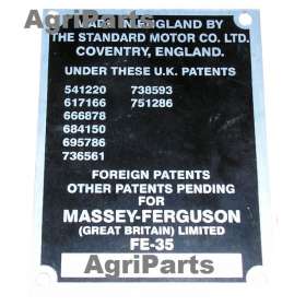 Typeplade MF35, 1957 - 1958