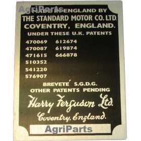 Typeplade TEA/TEF, 1948 - 1953 UDSOLGT