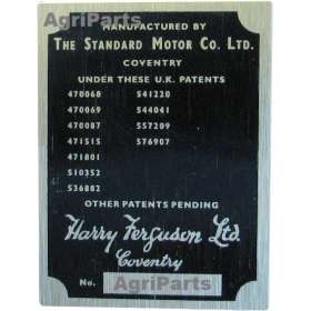 Typeplade TE20, 1946 - 1947 