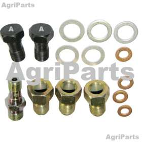 Brændstofrør Dyseoverløbs - monteringskit 