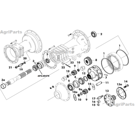 Bagakselleje inderst i slutdrev