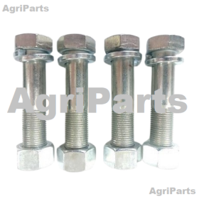 Foraksel boltsæt 4 stk. - Til buet aksel 