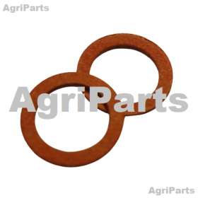 Benzin/petroleumshane banjobolt fiberskiver 2 stk 