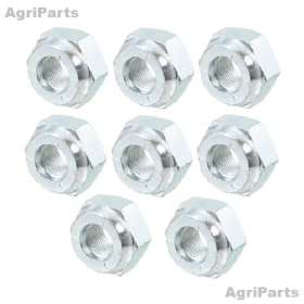 Baghjulsmøtrik David Brown 8 stk.