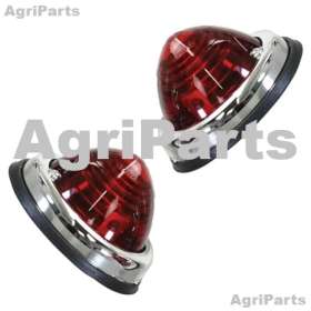 Baglygte rød - markeringssæt Universal 