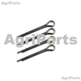 Spindel Kronemøtrik låsesplitter 4 stk 