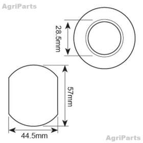 Liftarmskugle Kat 2/2 