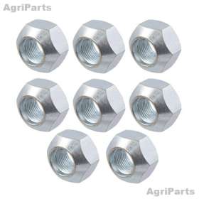 Baghjulsmøtrik David Brown 8 stk.