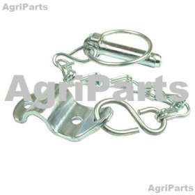 Ringsplitbeslag m kæde og ringsplit