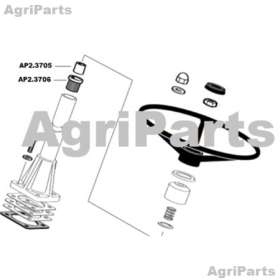 Rataksel bøsning inderste