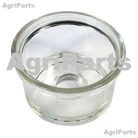 Brændstoffilter - Slamglas høj model 45mm dyb 