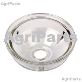 Brændstoffilter - Slamglas lav model 36mm dyb 