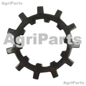 Låseskive til spidstapaksel