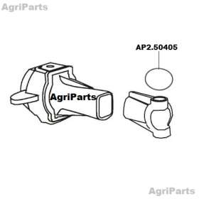 Pakdåse stubaksel 4WD