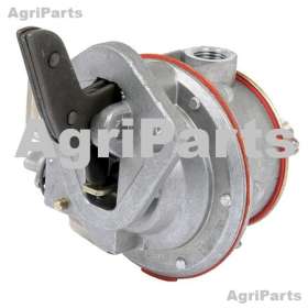 Fødepumpe med nedadvendt tilslutning 