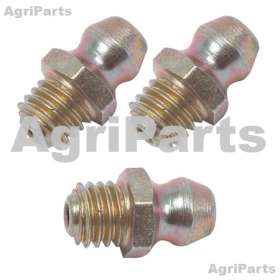 Smørenippel ¼t UNF 3 stk. 