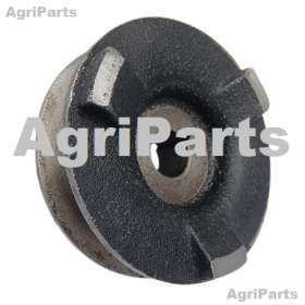 Remskive til dynamo - Bred model kilerem. 6 Volt 