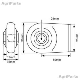Påsvejsningende ( Kat. 2 ) Universal 2 stk. 