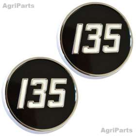 Emblemsæt Delux Crome MF135 UDSOLGT