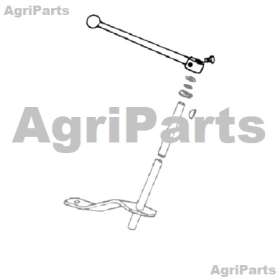 Gashåndtag Fordson UDSOLGT