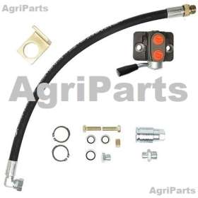 Gyroventil m/slange og beslag 