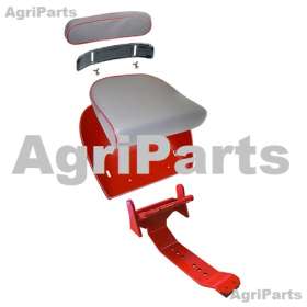 Sæde med pude - komplet 