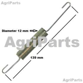 CAV pumpe, retur fjeder 