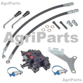 Gyroventil - ventilblok med dobbeltvirkede udtag. 