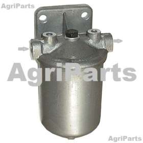 Brændstoffilterhus i metal 