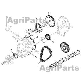 Pakdåse til taktdæksel bag remskive 