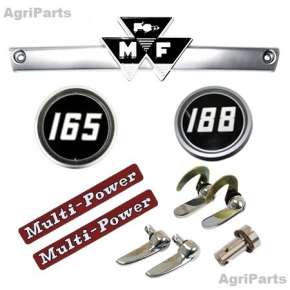 Emblemer, kromdele og transfers.