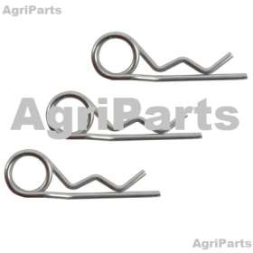 Hårnålesplit Ø4mm x 79mm, 3 stk 