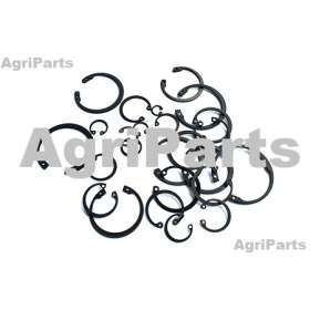 Låseringe Sortiment (udvendige) - 330 stk 