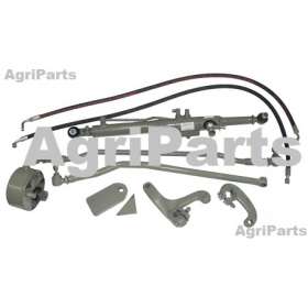 Servostyringskit - MF35, MF135 med buet foraksel. 