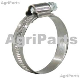 Nr. 2 Spændebånd Rustfri Ø12-22mm