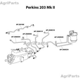 Brændstofrør A4.203 