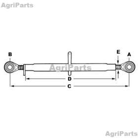 Topstang Kat. 1/1 290-370mm 