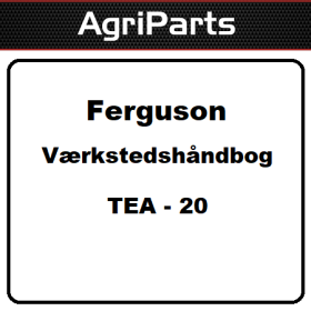 Værkstedshåndbog - TEA20 